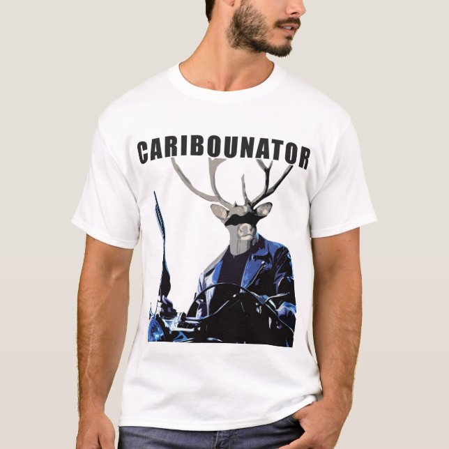 Caribounator T-shirt (Framsida)