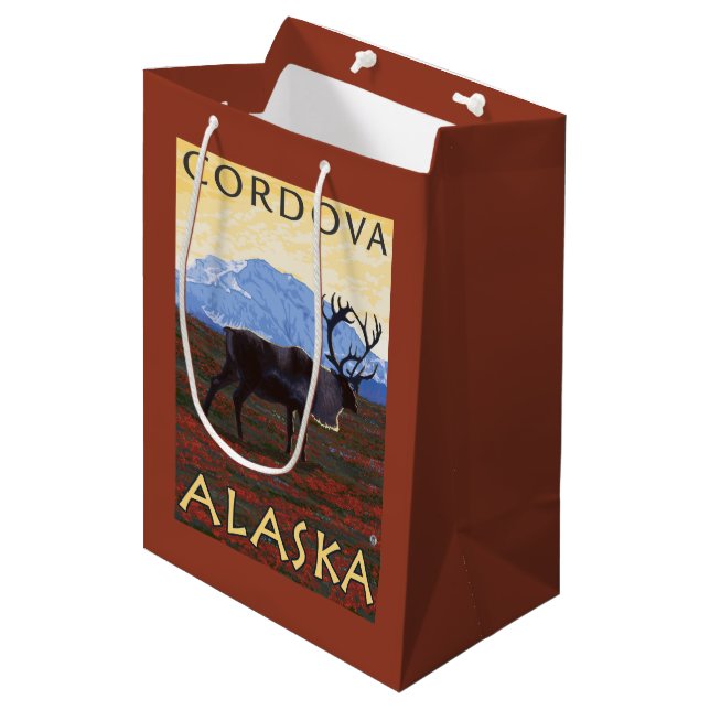 Caribouplats - Cordova, Alaska (Framsidan Vinklad)