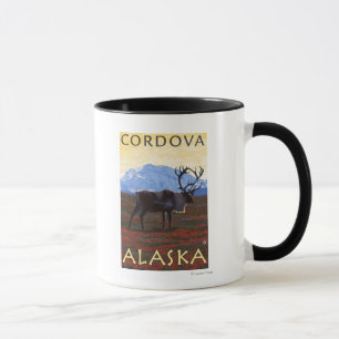 Caribouplats - Cordova, Alaska Mugg