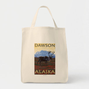 Caribouplats - Dawson, Alaska Tygkasse