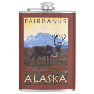 Caribouplats - Fairbanks, Alaska Fickplunta