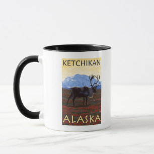 Caribouplats - Ketchikan, Alaska Mugg