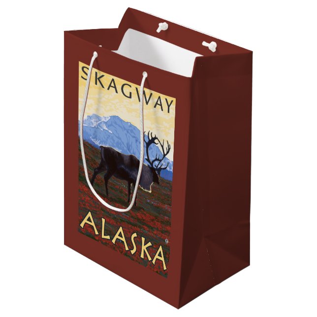 Caribouplats - Skagway, Alaska (Framsidan Vinklad)