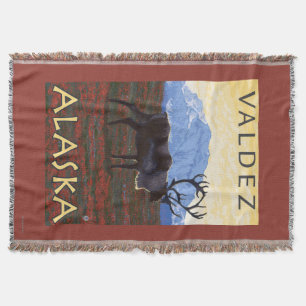 Caribouplats - Valdez, Alaska Mysfilt