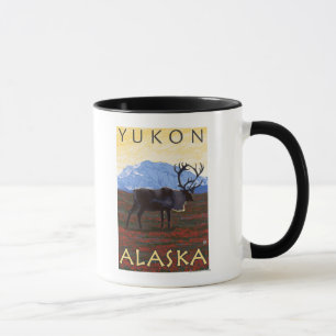 Caribouplats - Yukon, Alaska Mugg