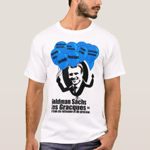 Caricature de MACRON - Elections Frankrike 2017 - Tee