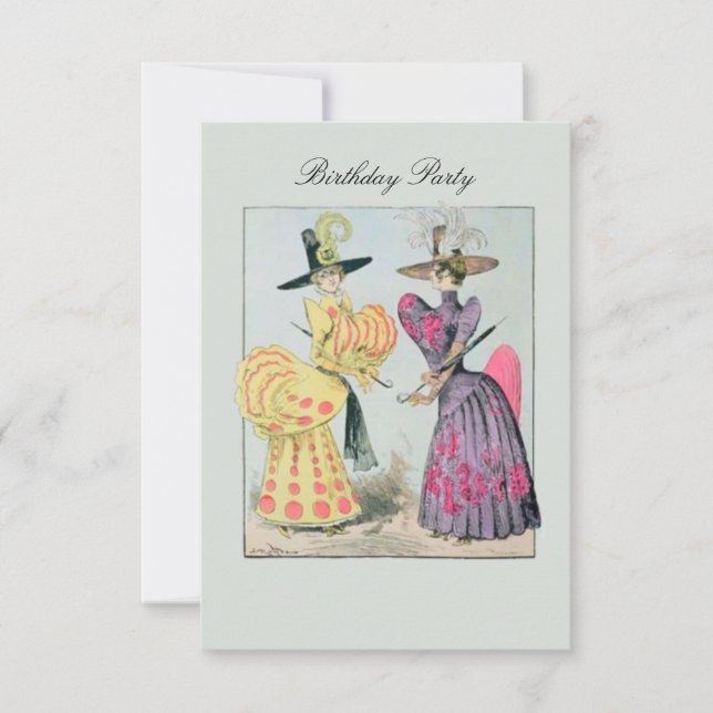 Caricature Mode ~ Inbjudningar/OSA Inbjudningar (Framsida)