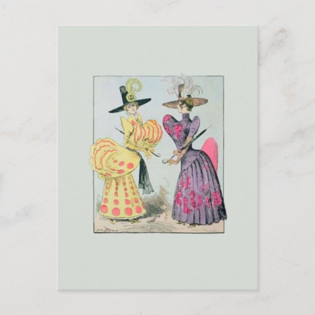 Caricature Mode ~ Postcard / Inbjudningar (Framsida)