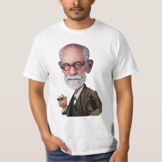 Caricature of Sigmund Freud T Shirt