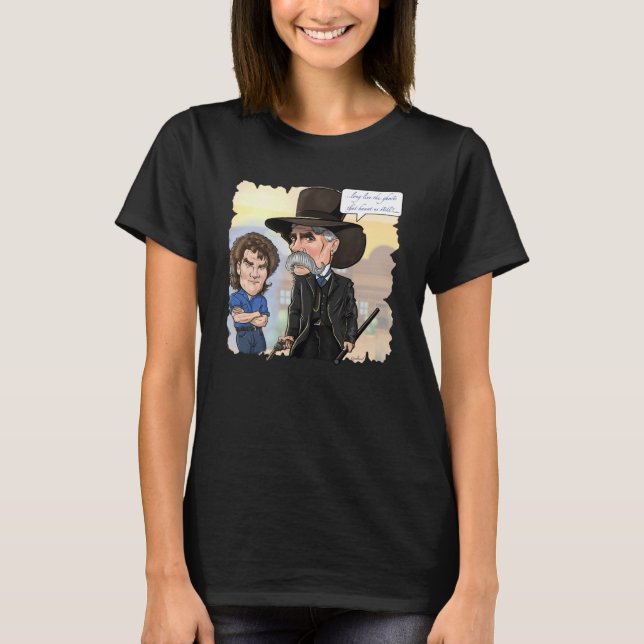 Caricature Parody-serien T Shirt (Framsida)