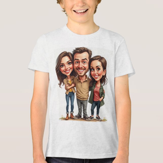 Caricature T-shirt (Framsida)