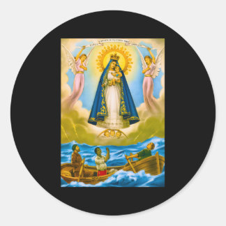 Caridad Del Cobre Cuba Santeria Oshun Runt Klistermärke