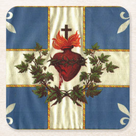 Carillon Sacré-Coeur Underlägg Papper Kvadrat