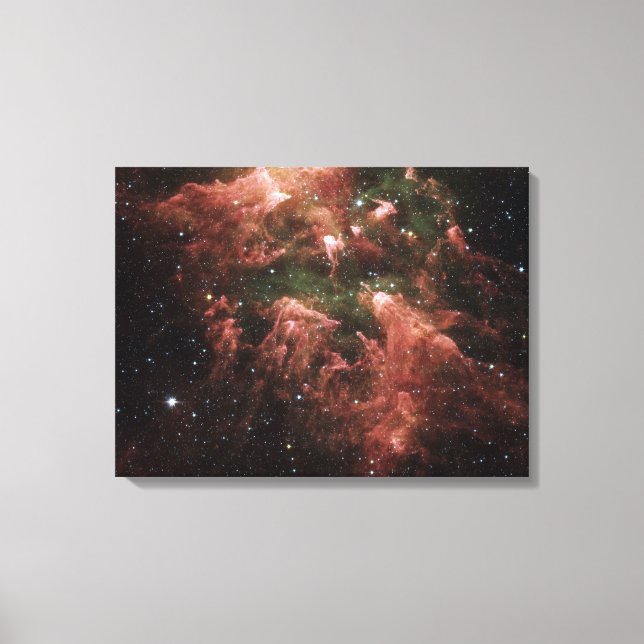 Carina Nebula Canvastryck (Framsida)