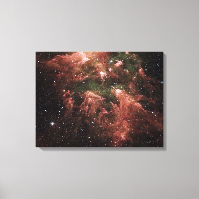 Carina Nebula Canvastryck (Framsida)