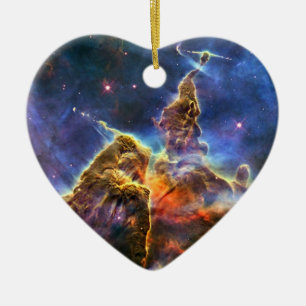 Carina Nebula (det Hubble teleskop) Julgransprydnad Keramik