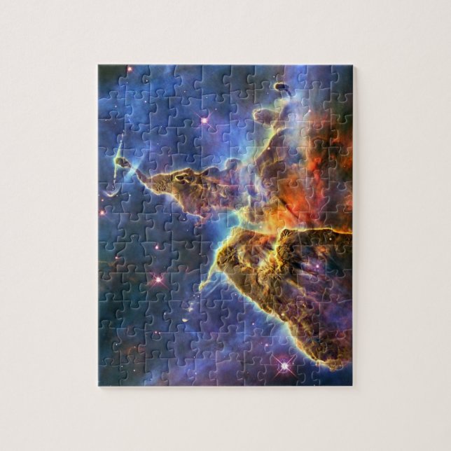 Carina Nebula (det Hubble teleskop) Pussel (Vertikal)