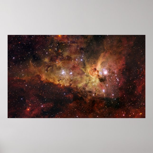 Carina Nebula Eta Carinae Poster (Framsidan)