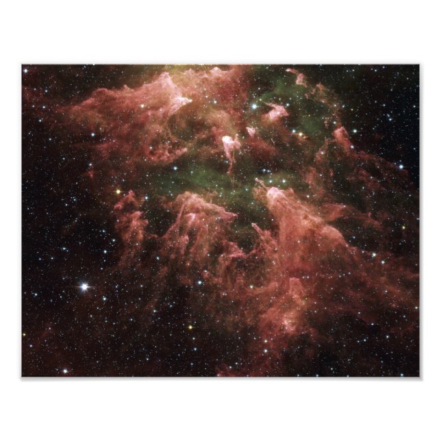 Carina Nebula Fototryck (Framsidan)