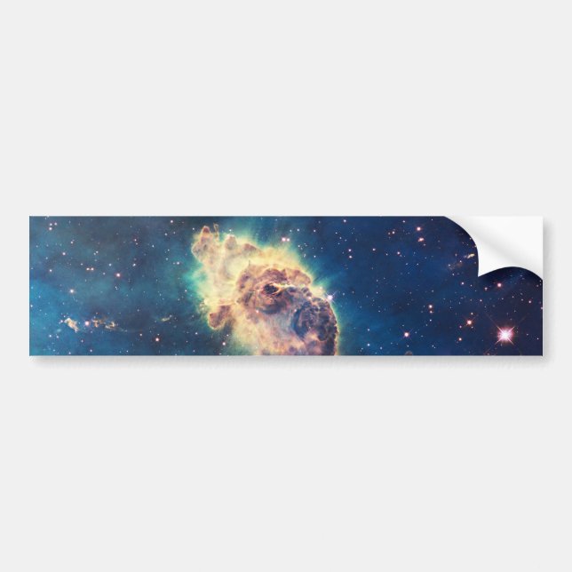 Carina Nebula från Hubbles bred fältkamera Bildekal (Framsidan)