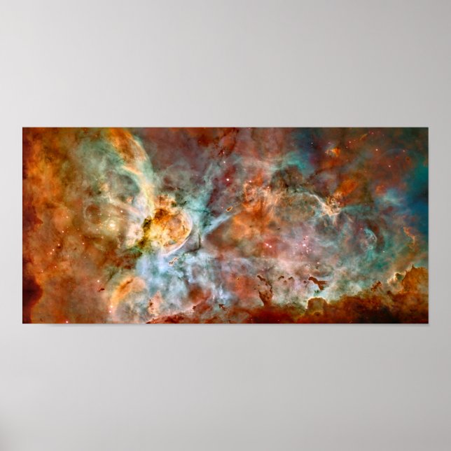 Carina Nebula Galaxy Poster (Framsidan)