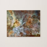 Carina Nebula Hubble Space Pussel<br><div class="desc">Det här är ett NASA-fotografi från Hubble Telescope. Det är en sammansatt bild av nebulan NGC 3372, även kallad Carina nebula. I den här söten ser den grumligt ut, med rött och blått. Röd motsvarar svavelutsläppsområden, grönt till väte och blått till syre. Bild Kredit: NASA, ESA, N. Smith (Universiteten i...</div>