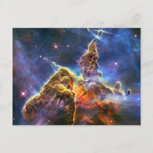 Carina Nebula Hubble Space Vykort
