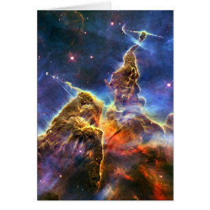 Carina Nebula (Hubble Telescope) Hälsningskort