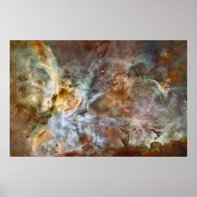 Carina Nebula Huge Astronomy Poster (Framsidan)