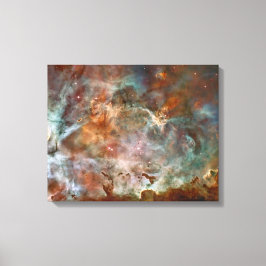 Carina Nebula Mörk Clouds Canvastryck