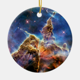 Carina Nebula Mystic Mountain Rymden Photo Julgransprydnad Keramik