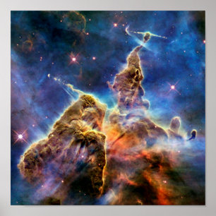 Carina Nebula Mystic Mountain Rymden Photo Poster