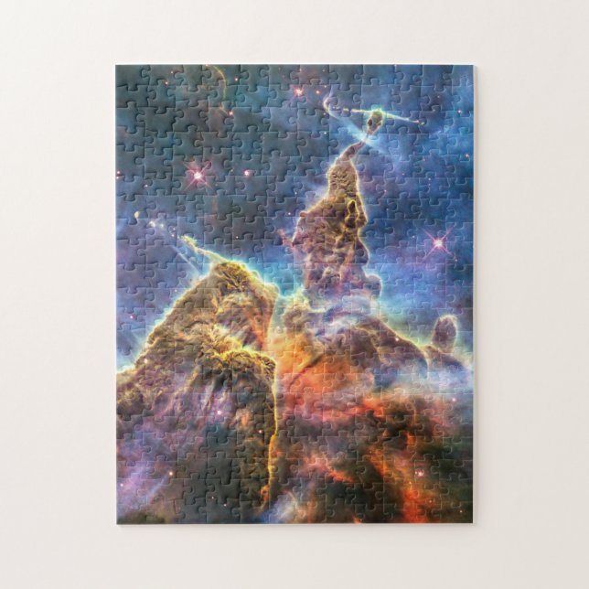 Carina Nebula Mystic Mountain Rymden Universe Pussel (Vertikal)