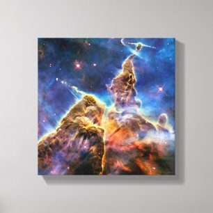 Carina Nebula Mystic Mountain Rymdfoto Canvastryck