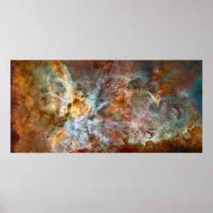 Carina Nebula - NGC 3372 Poster