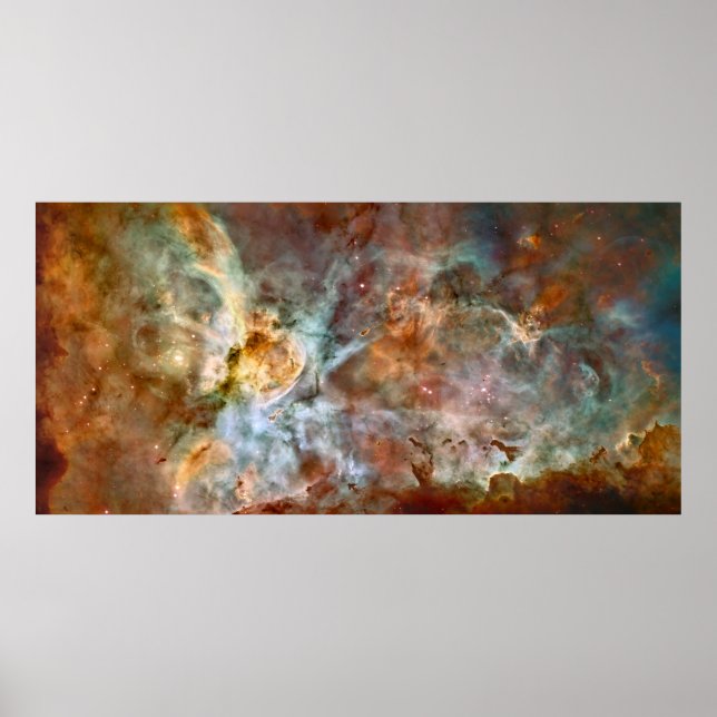 Carina Nebula - NGC 3372 Poster (Framsidan)