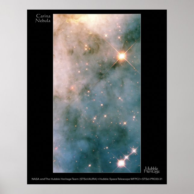 Carina Nebula Poster (Framsidan)