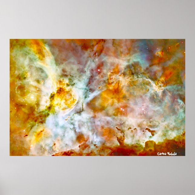 Carina Nebula Poster (Framsidan)