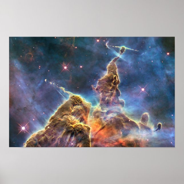 Carina Nebula Print Poster (Framsidan)