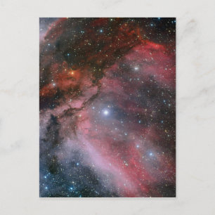 Carina Nebula runt Vargen Rayet star WR 22 Vykort