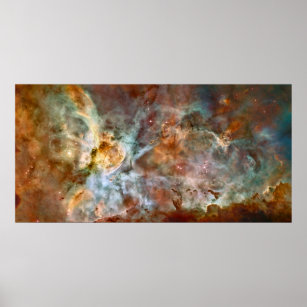 Carina Nebula Skriv ut Poster