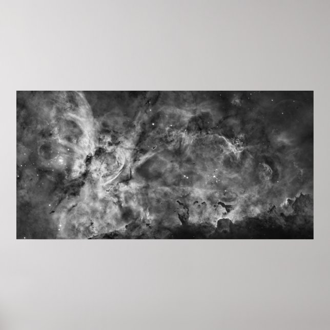 Carina Nebula Skriv ut Poster (Framsidan)