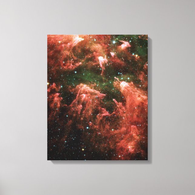 Carina Nebula Space Photo Canvastryck (Framsida)