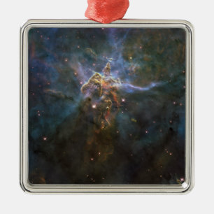 Carina Nebula Star-formande pelare Julgransprydnad Metall