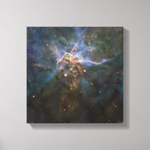 Carina Nebula Star-forming Pillars Canvastryck