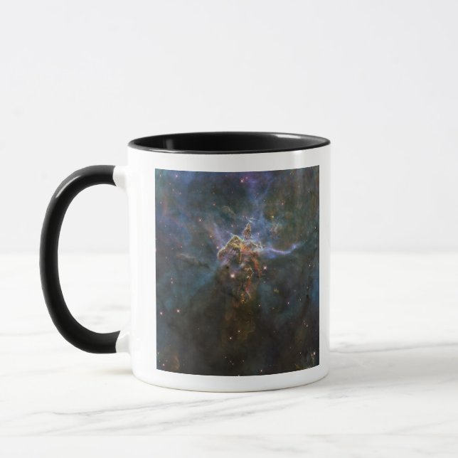 Carina Nebula Star-forming Pillars Mugg (Vänster)