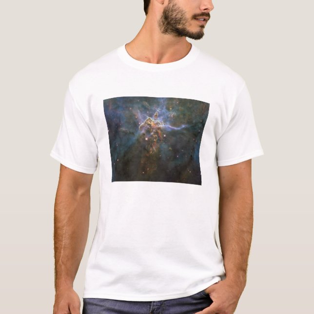 Carina Nebula Star-forming Pillars Tee (Framsida)