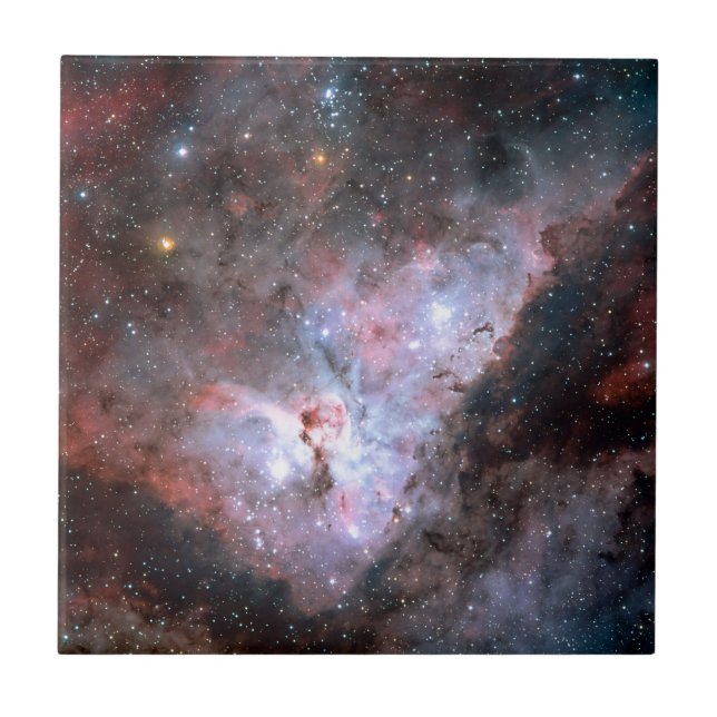 Carina Nebula vid ESO Kakelplatta (Framsidan)
