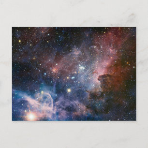 Carina Nebulas gömt hemligheter Vykort