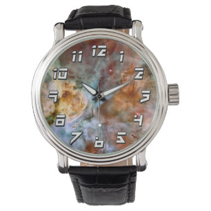 Carina-nebulosan NASA Hubble-teleskopet rymdfoto Armbandsur